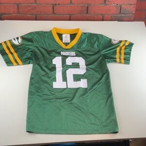 NFL Aaron Rodgers Greenbay Packers Kids Youth XL Jersey